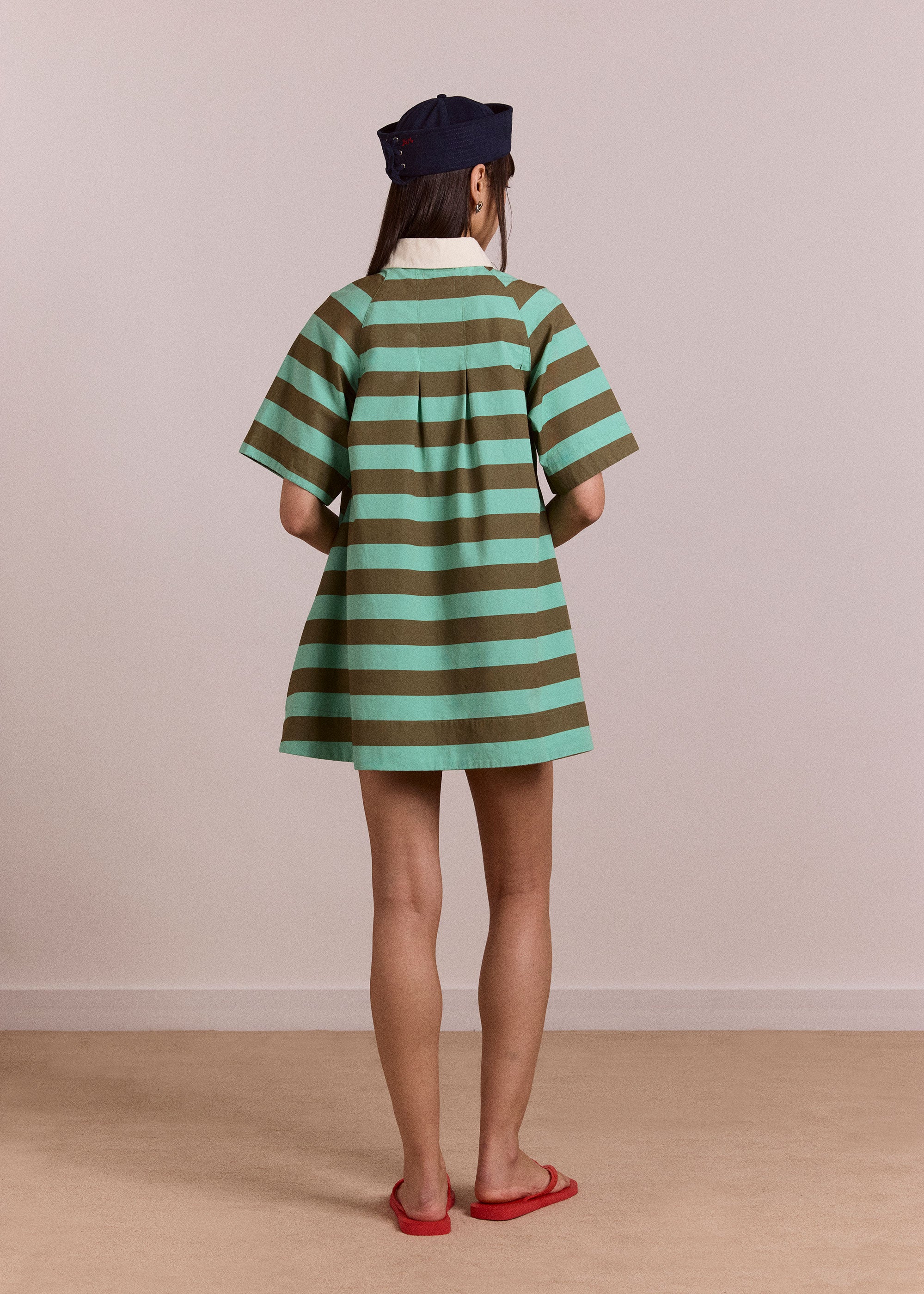 Damson Madder Maggie Mini Polo Dress