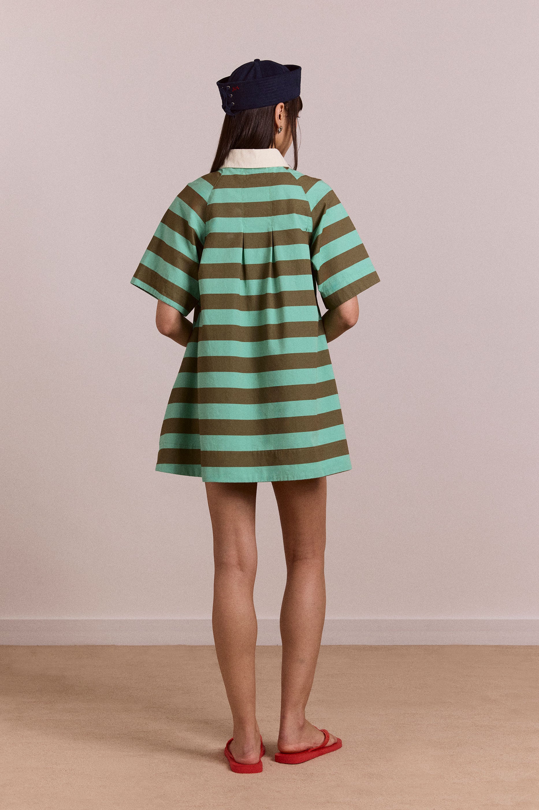 Damson Madder Maggie Mini Polo Dress