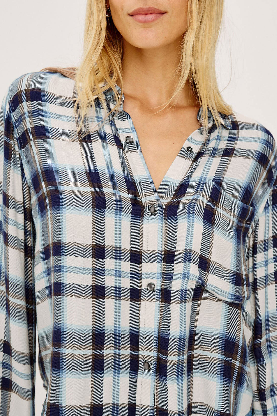 Rails Malin Shirt - Ecru Midnight