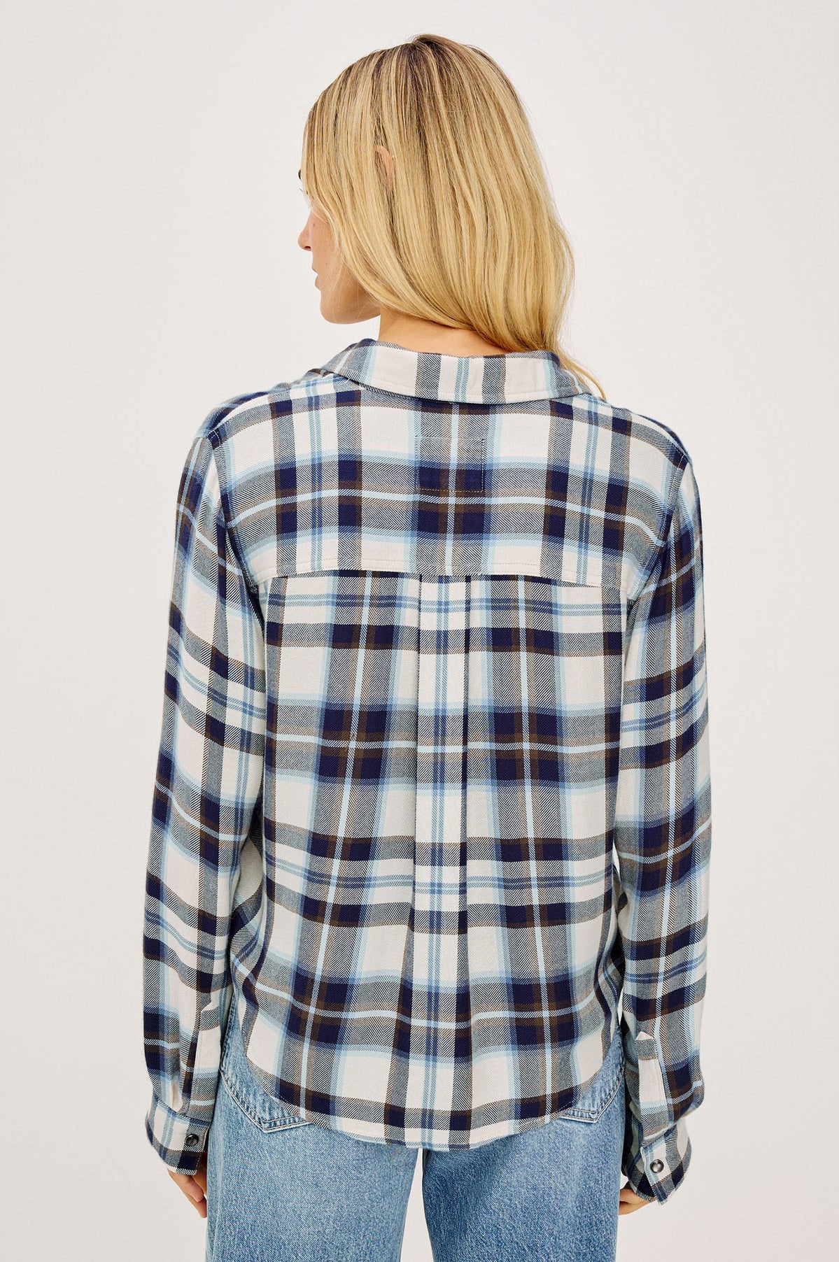 Rails Malin Shirt - Ecru Midnight