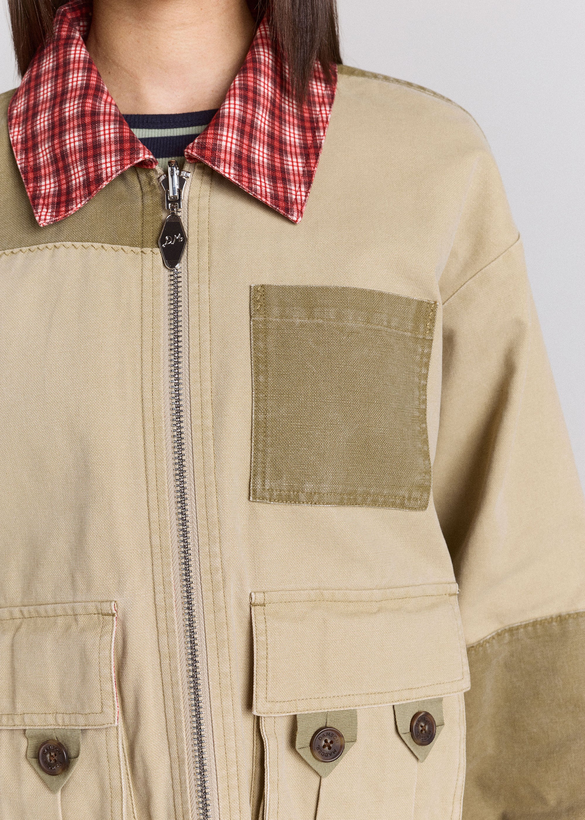 Damson Madder Marcelle Reversible Barn Jacket