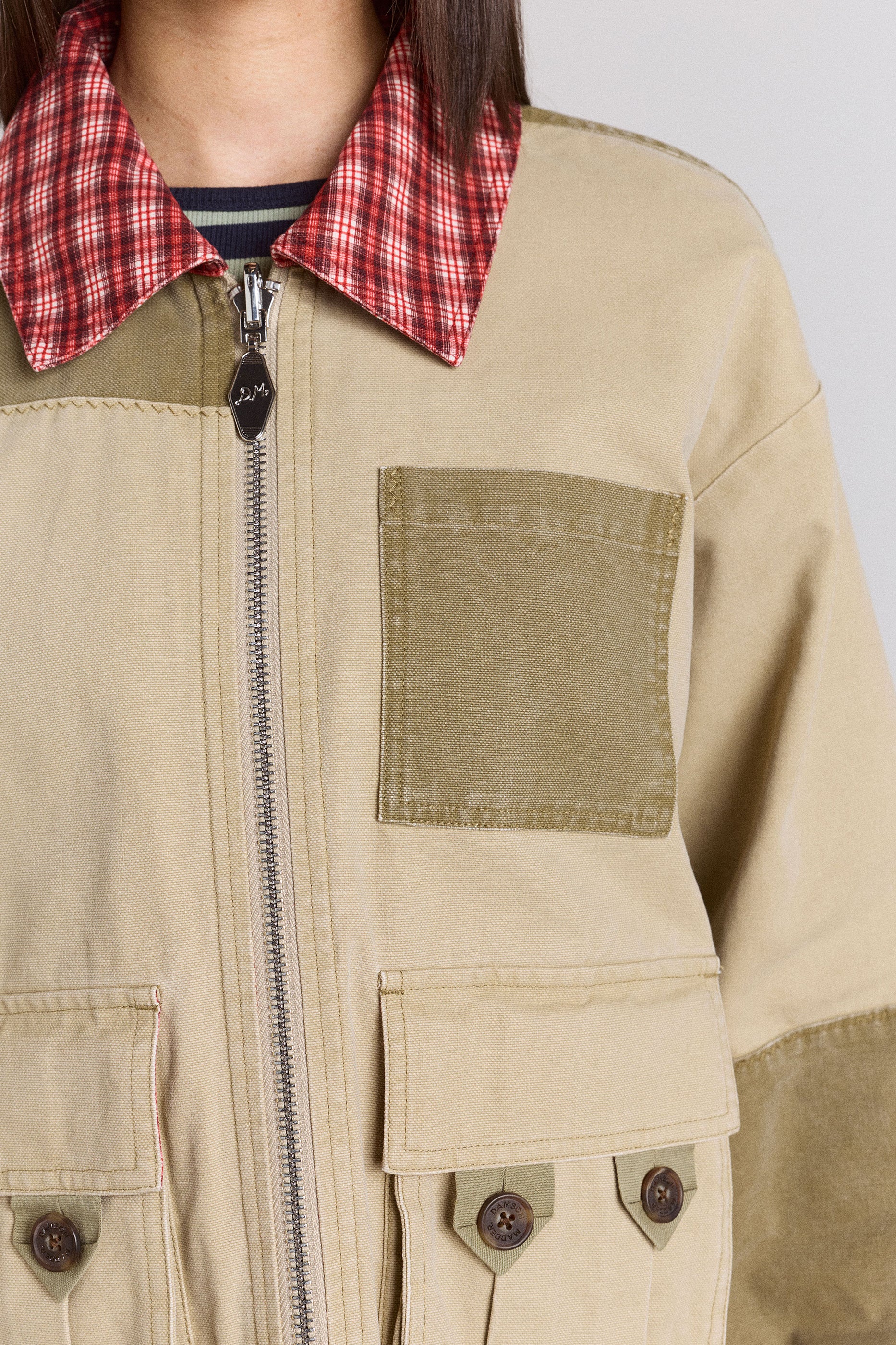 Damson Madder Marcelle Reversible Barn Jacket