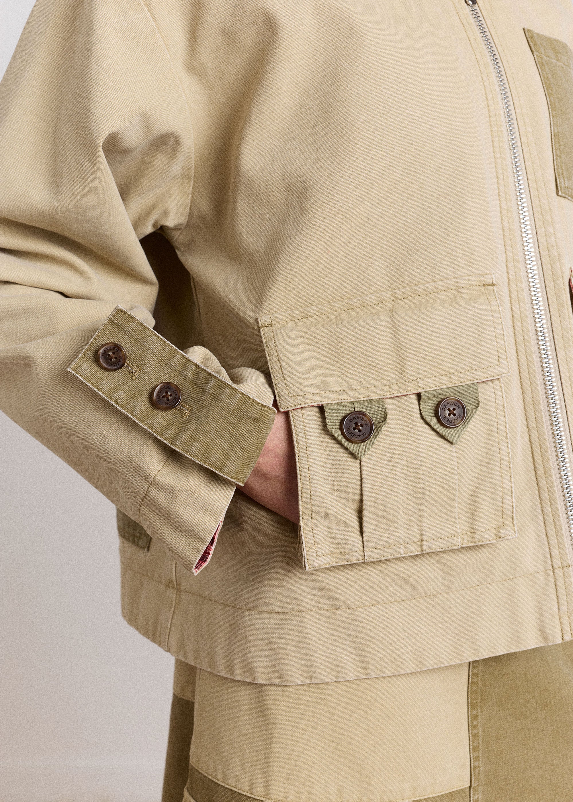 Damson Madder Marcelle Reversible Barn Jacket