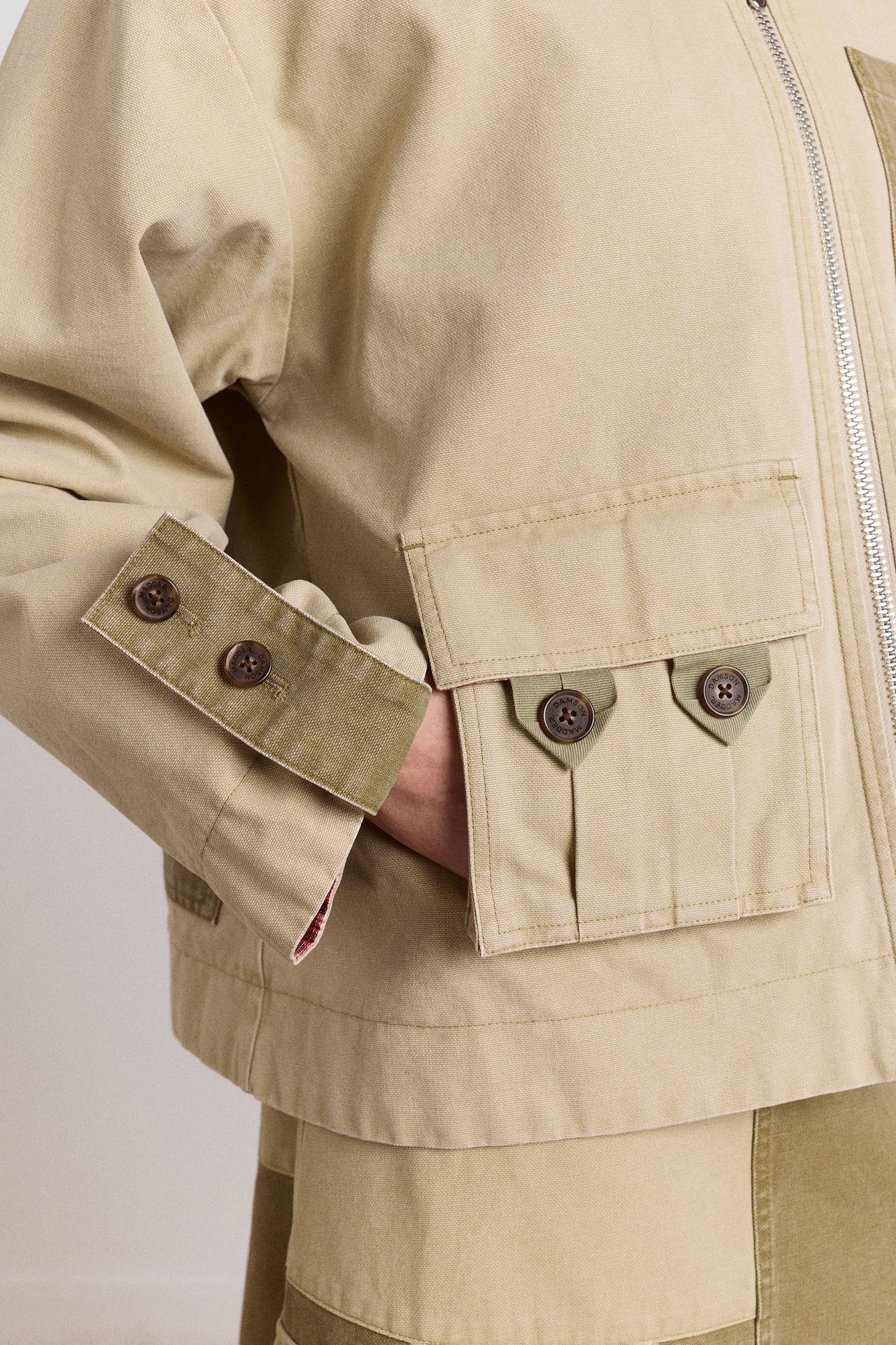 Damson Madder Marcelle Reversible Barn Jacket