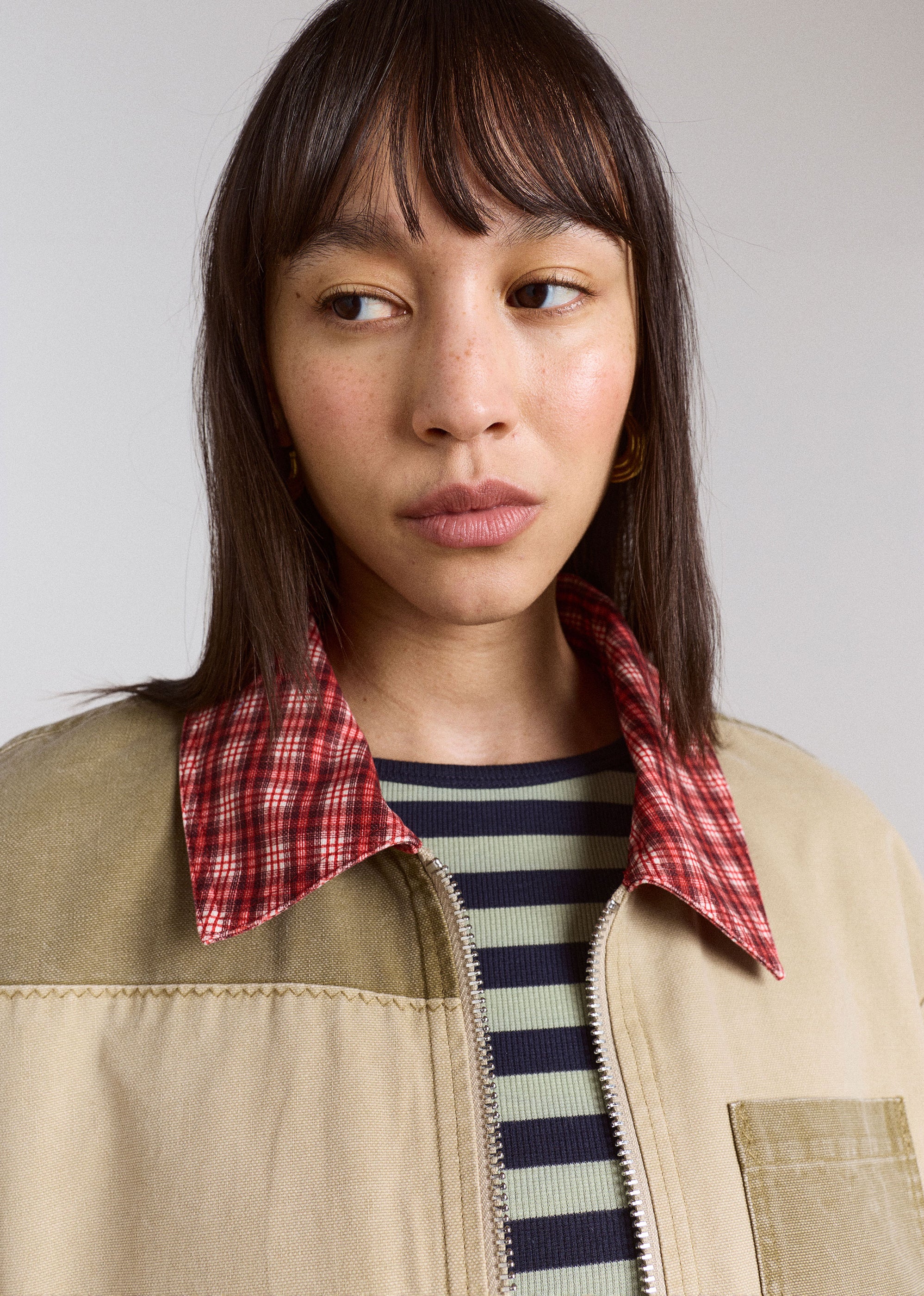 Damson Madder Marcelle Reversible Barn Jacket