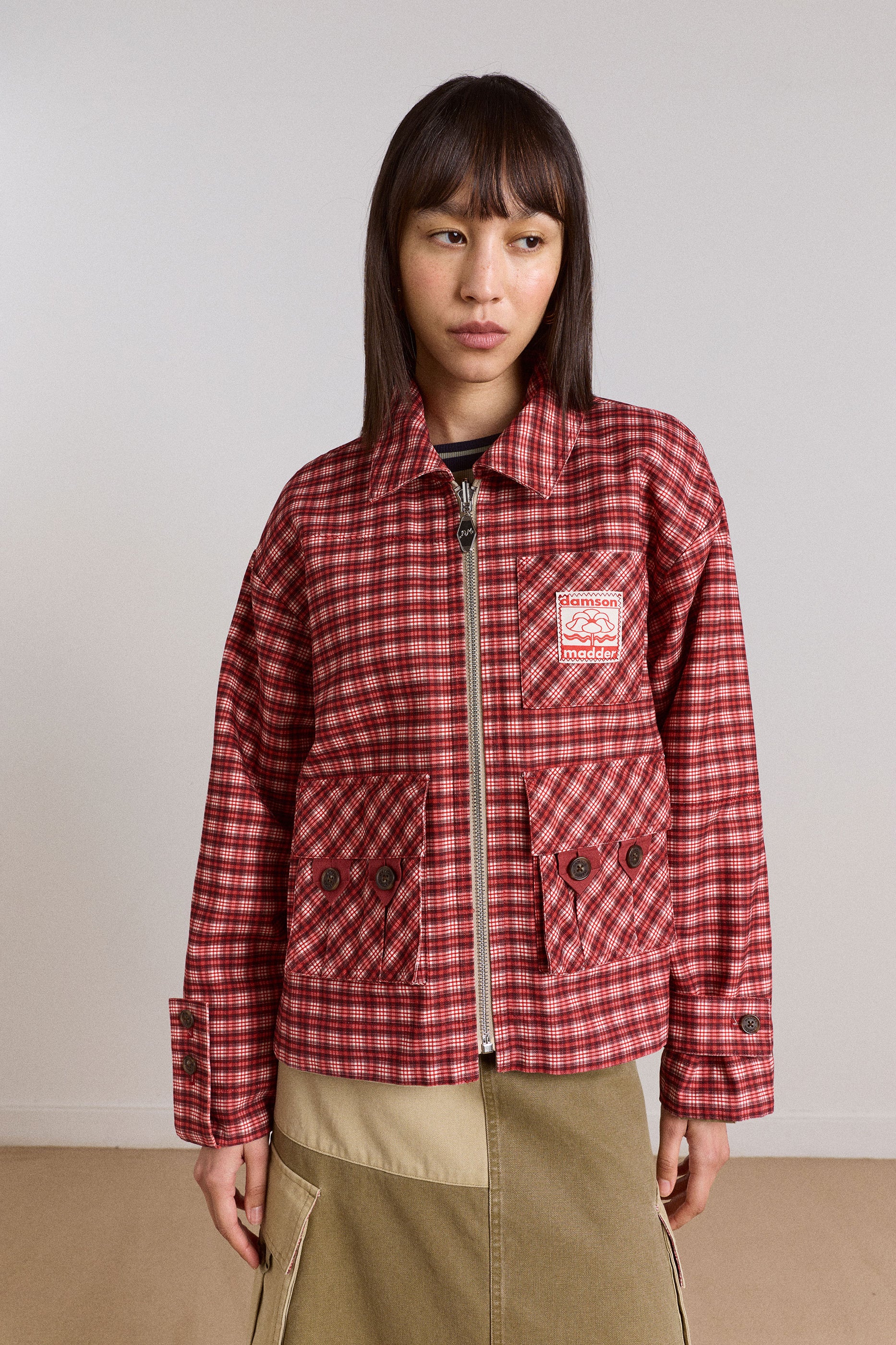 Damson Madder Marcelle Reversible Barn Jacket