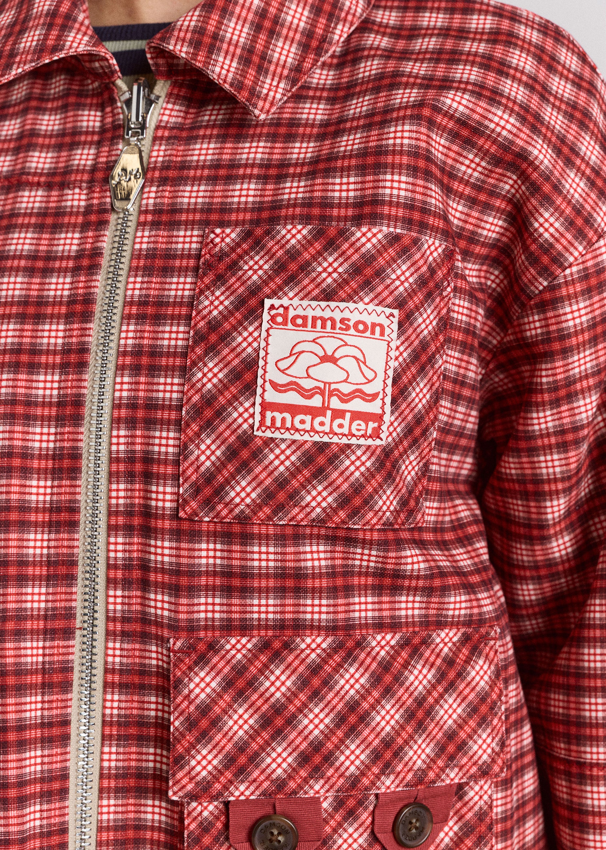 Damson Madder Marcelle Reversible Barn Jacket
