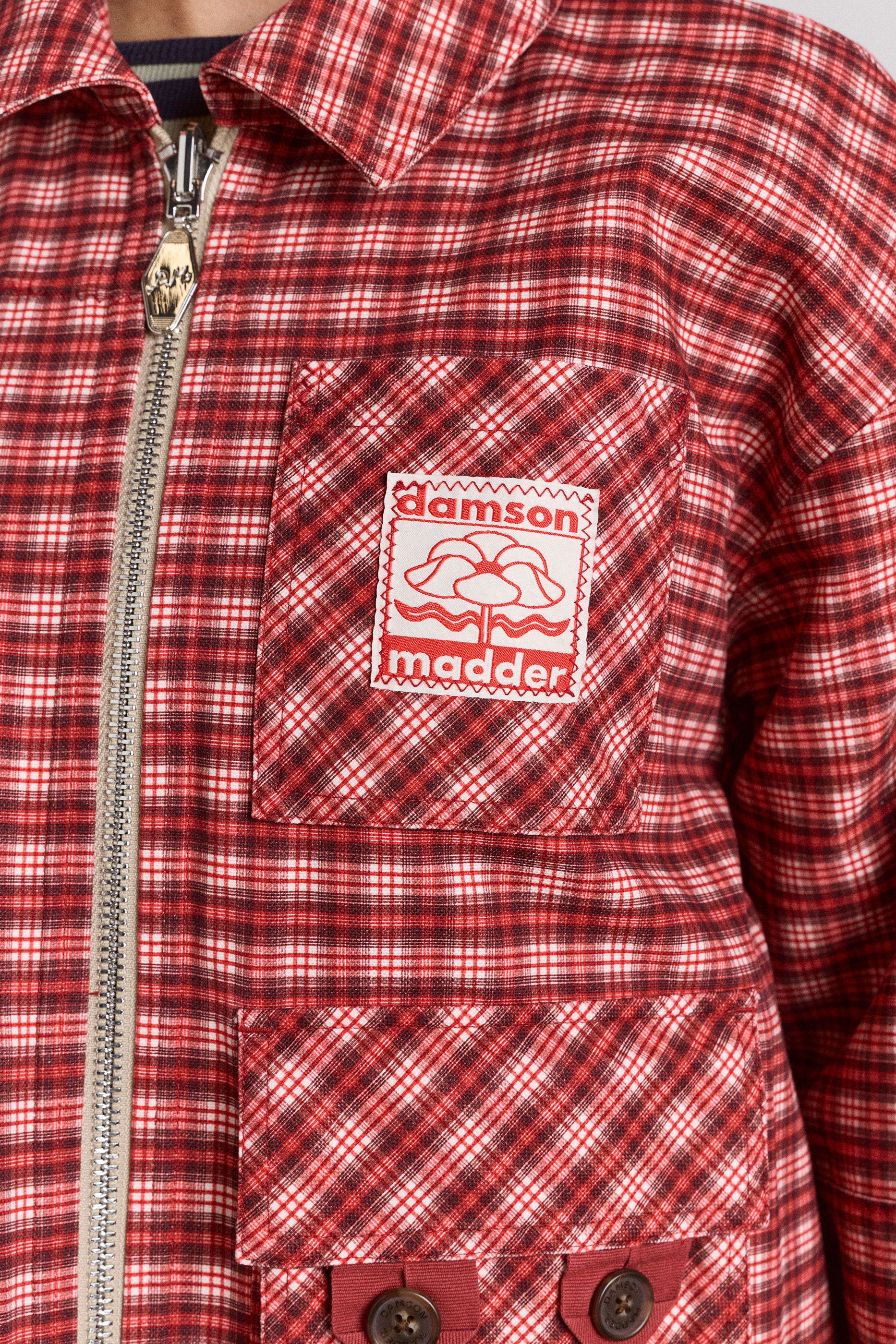 Damson Madder Marcelle Reversible Barn Jacket