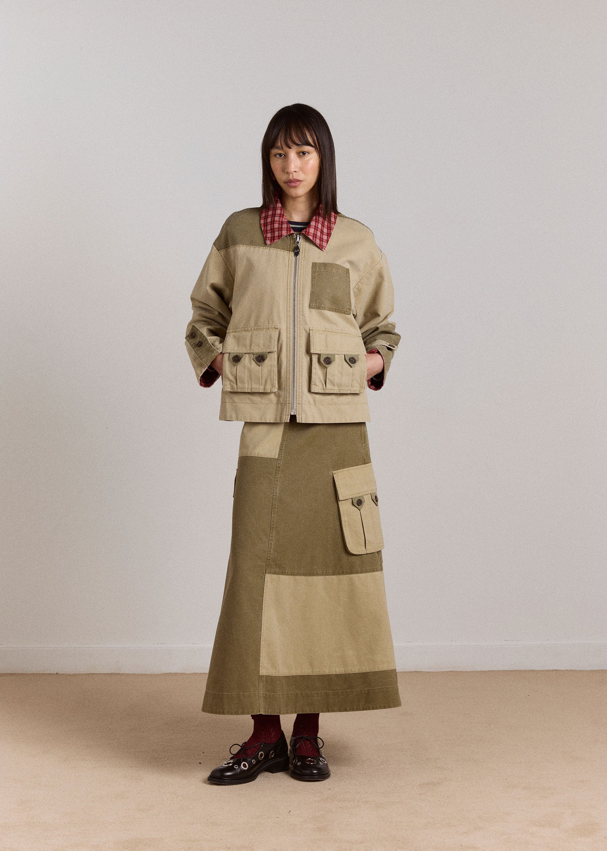 Damson Madder Marcelle Reversible Barn Jacket