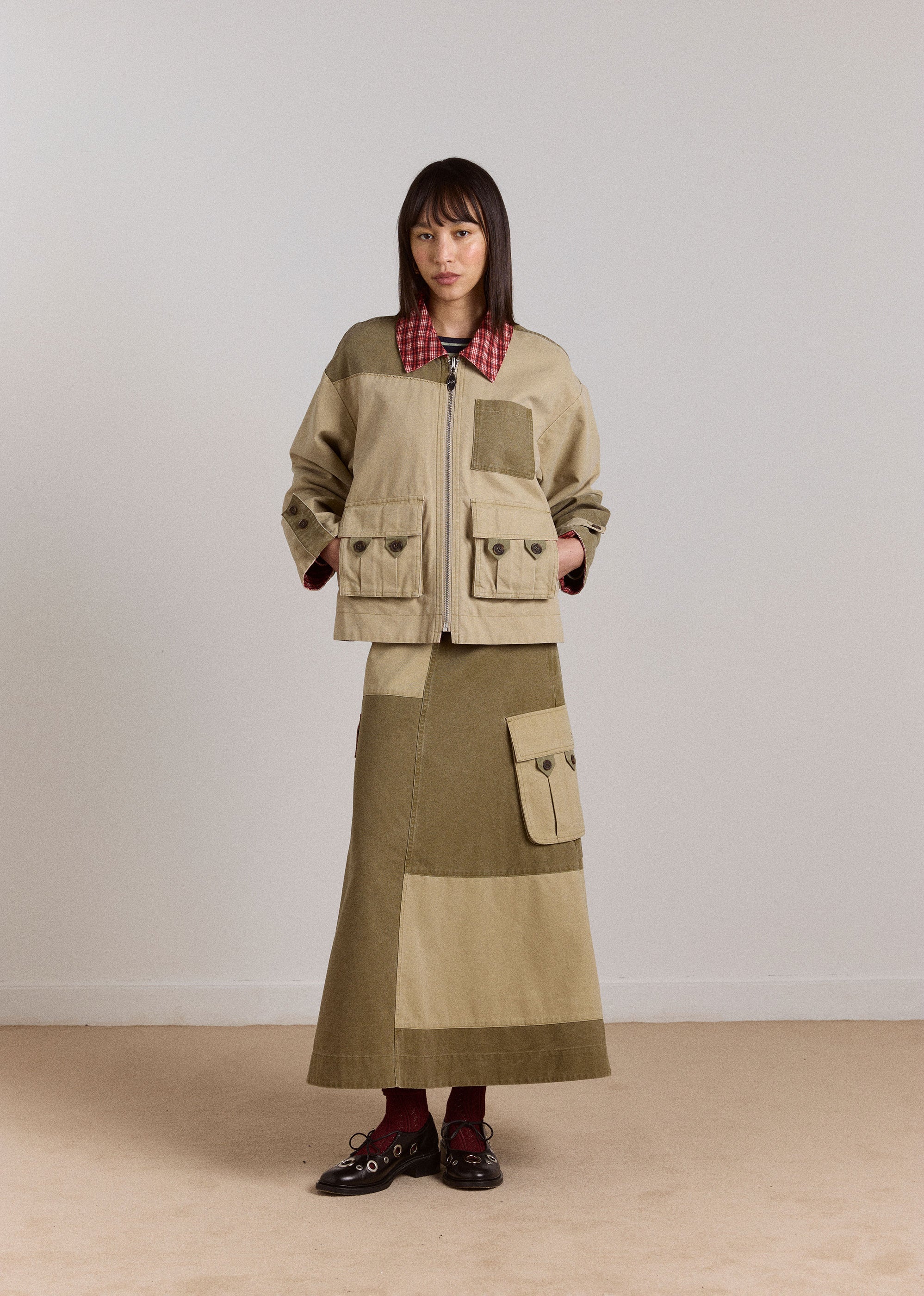 Damson Madder Marcelle Reversible Barn Jacket