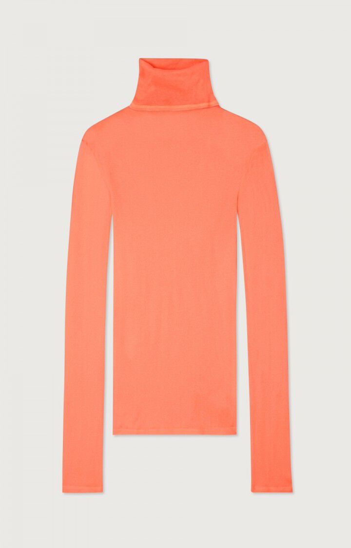 American Vintage - Massachusetts Polo neck - Fluorescent Orange