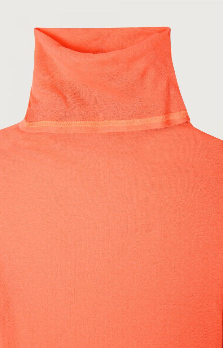 American Vintage - Massachusetts Polo neck - Fluorescent Orange