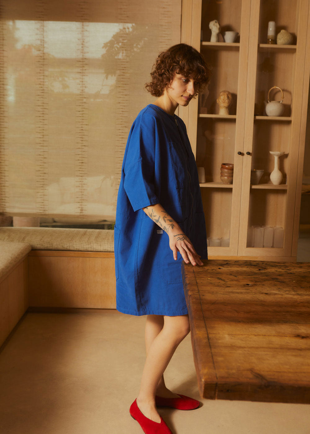 L.F.Markey Mega Playsuit - Cobalt