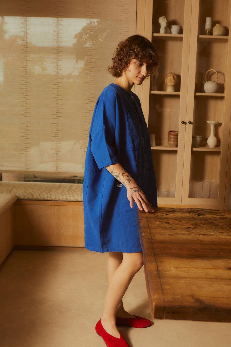 L.F.Markey Mega Playsuit - Cobalt
