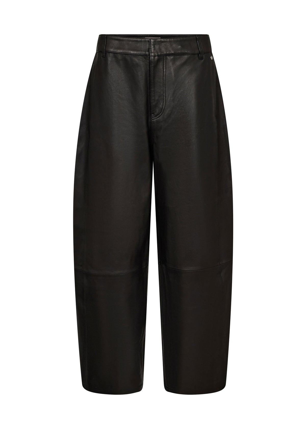 MOS MOSH MMBarrel Leather Trousers