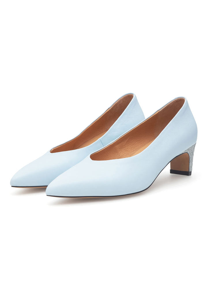 Woden Mie L Heels - Moonstone