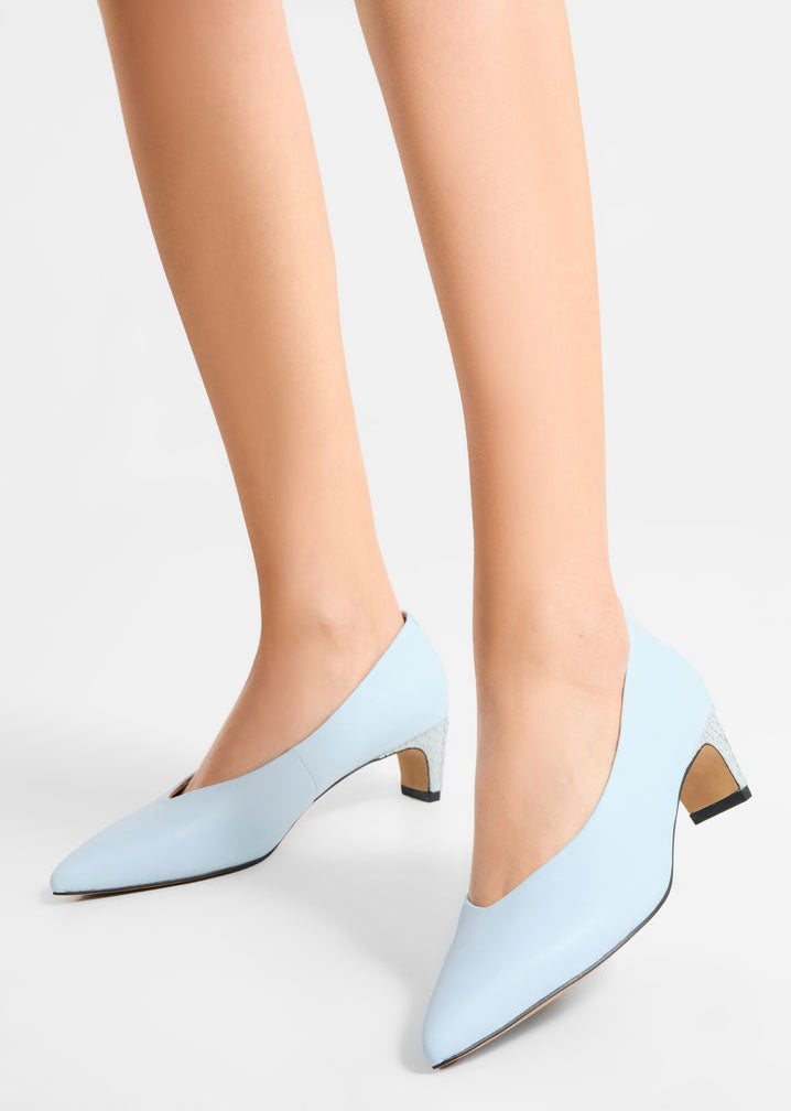 Woden Mie L Heels - Moonstone