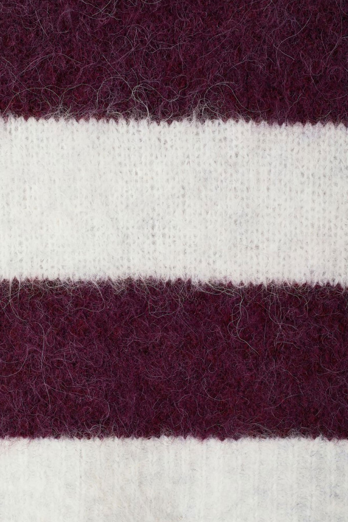 American Vintage Niby Sleeveless Sweater - Cranberry Stripes