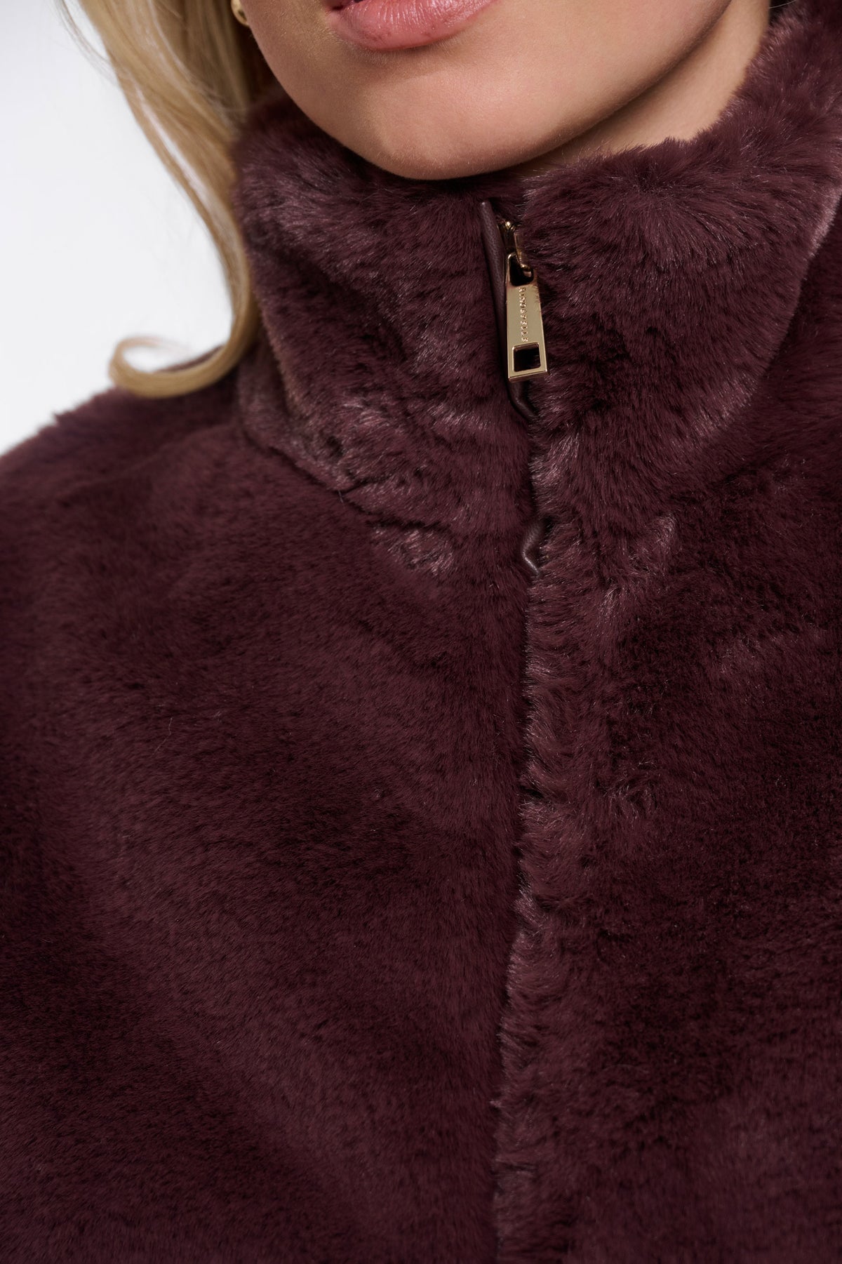 Rino & Pelle Nikki Short Waistcoat - Chocolate Bean