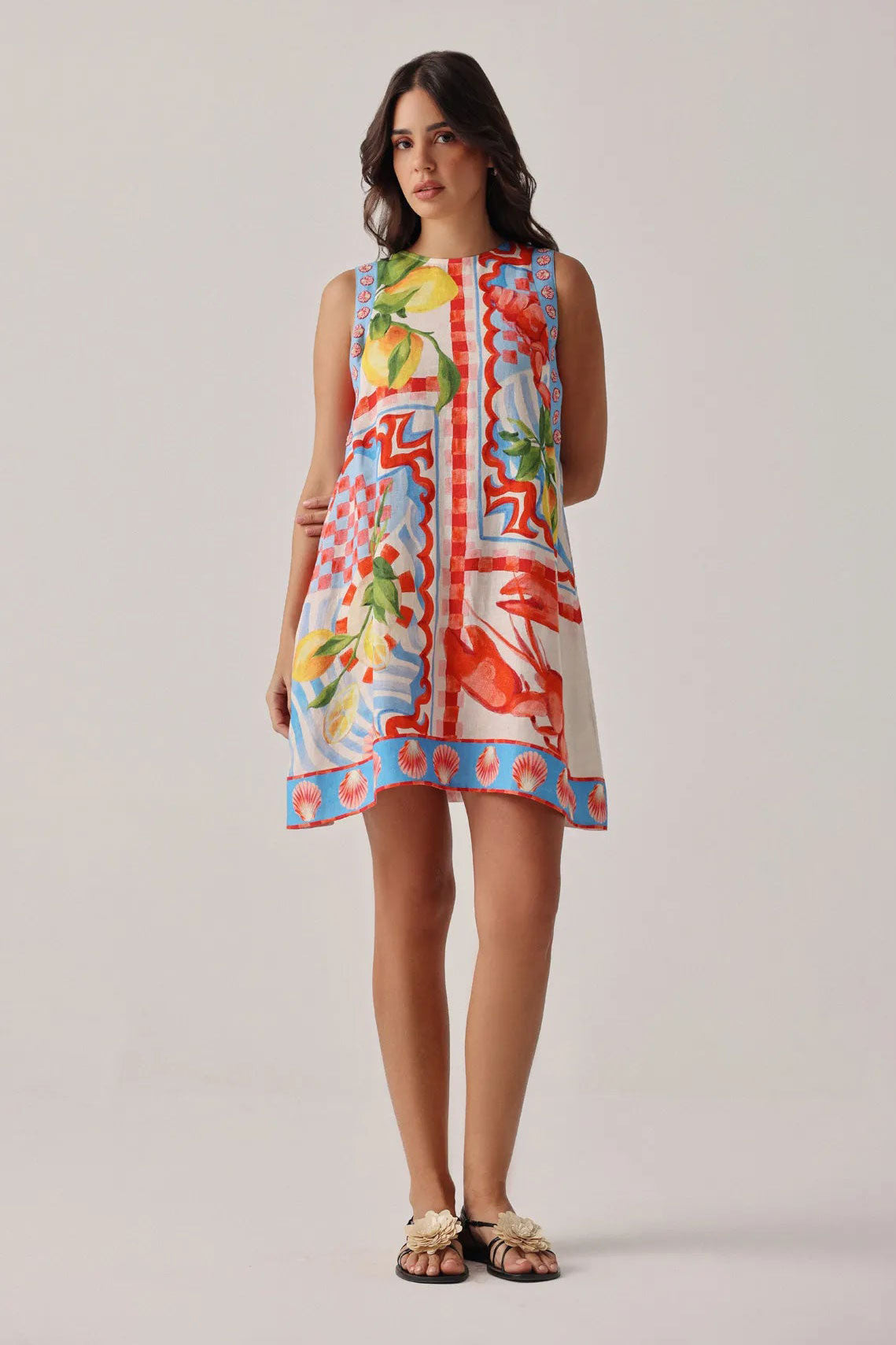 NOIB Harper Mini Dress - Summer Zest