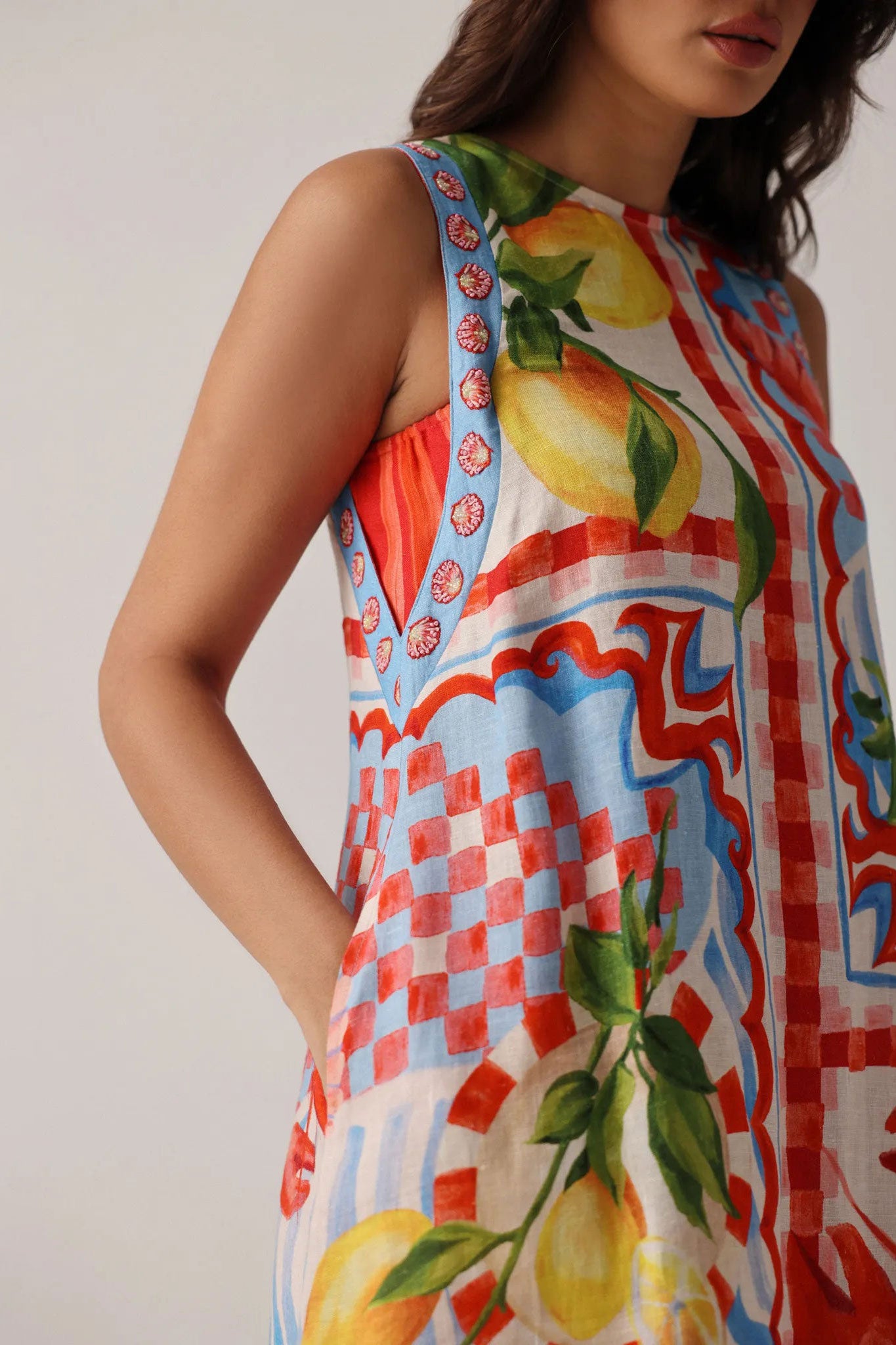 NOIB Harper Mini Dress - Summer Zest