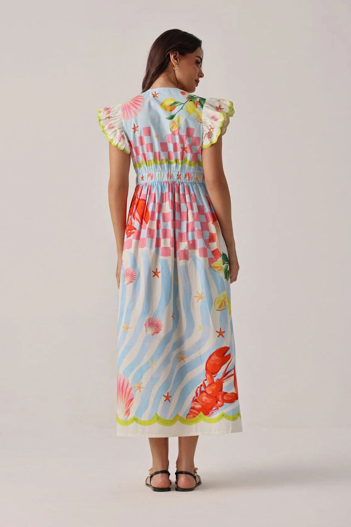 NOIB Estella Maxi Dress - Summer Zest