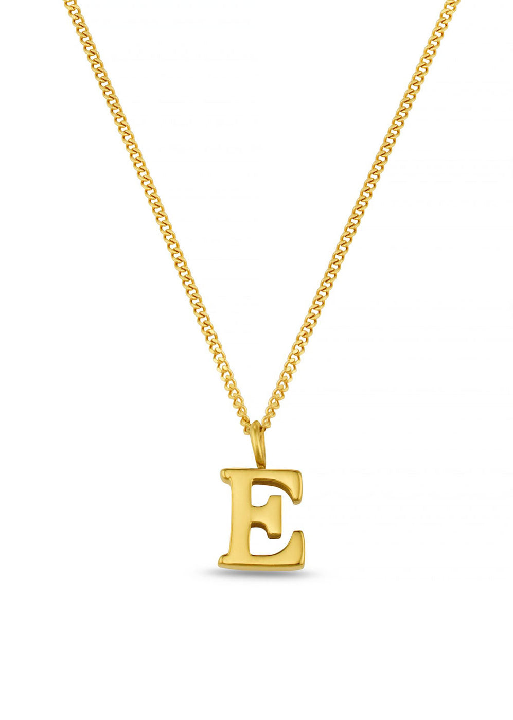 Orelia LUXE Initial Necklace - Gold