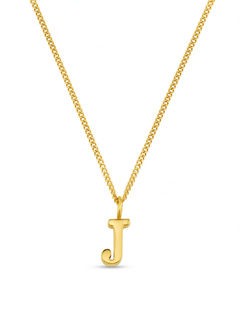 Orelia LUXE Initial Necklace - Gold