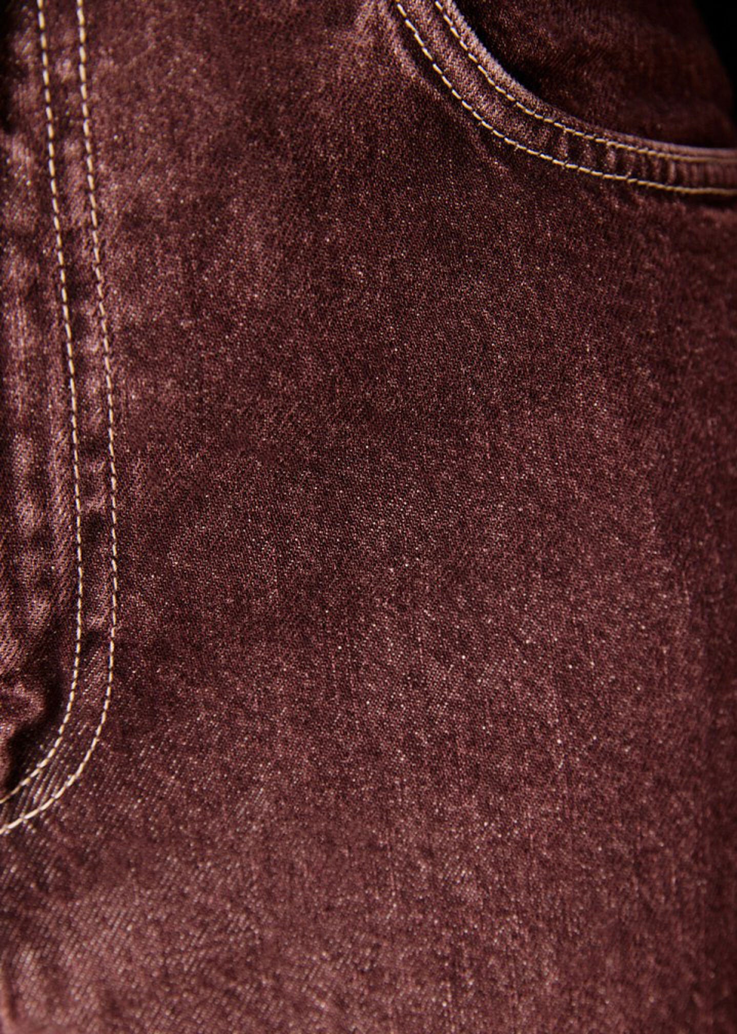 American Vintage Oshow Balloon Jeans - Grape