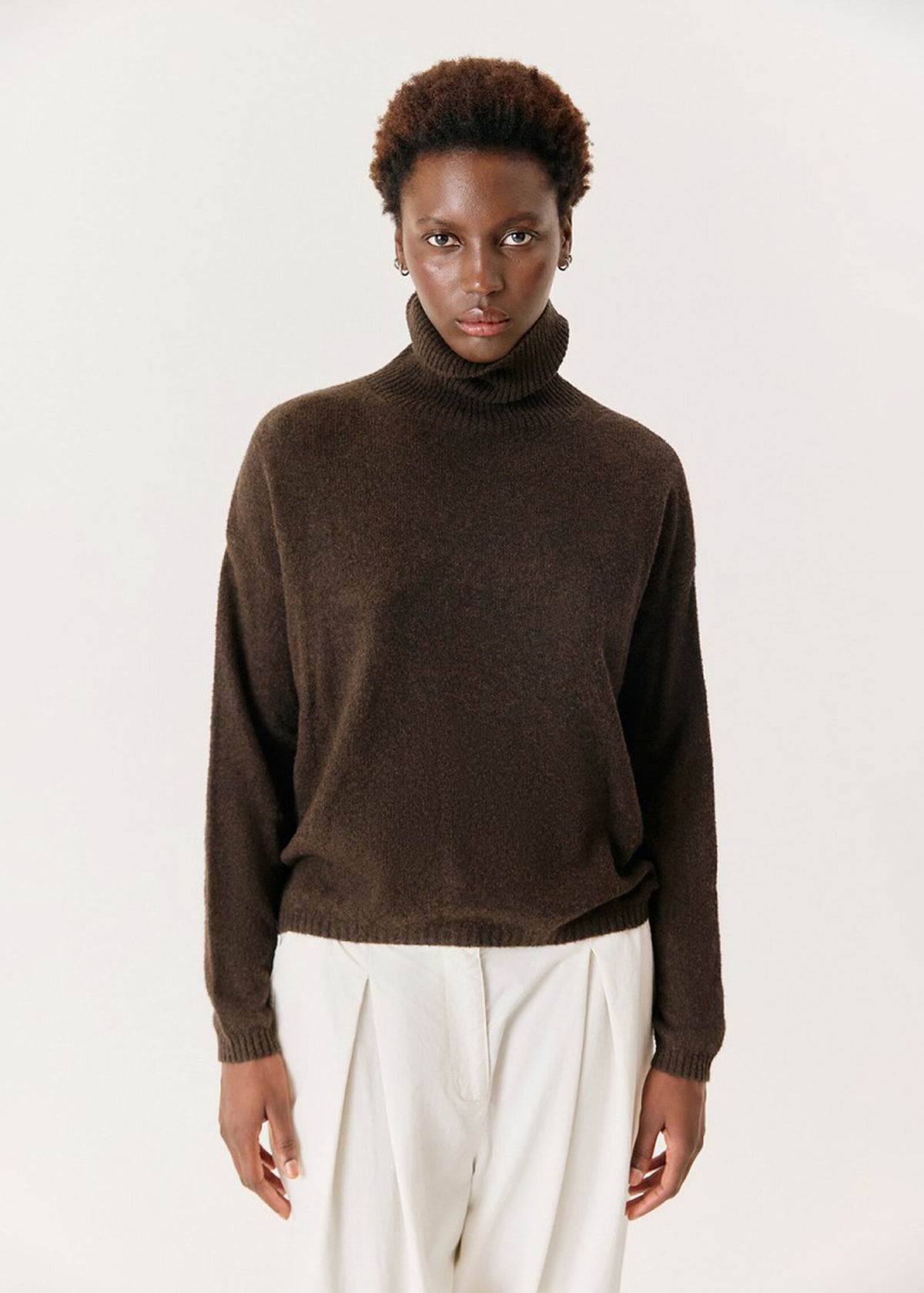 American Vintage Ouity Sweater - Coco Melange
