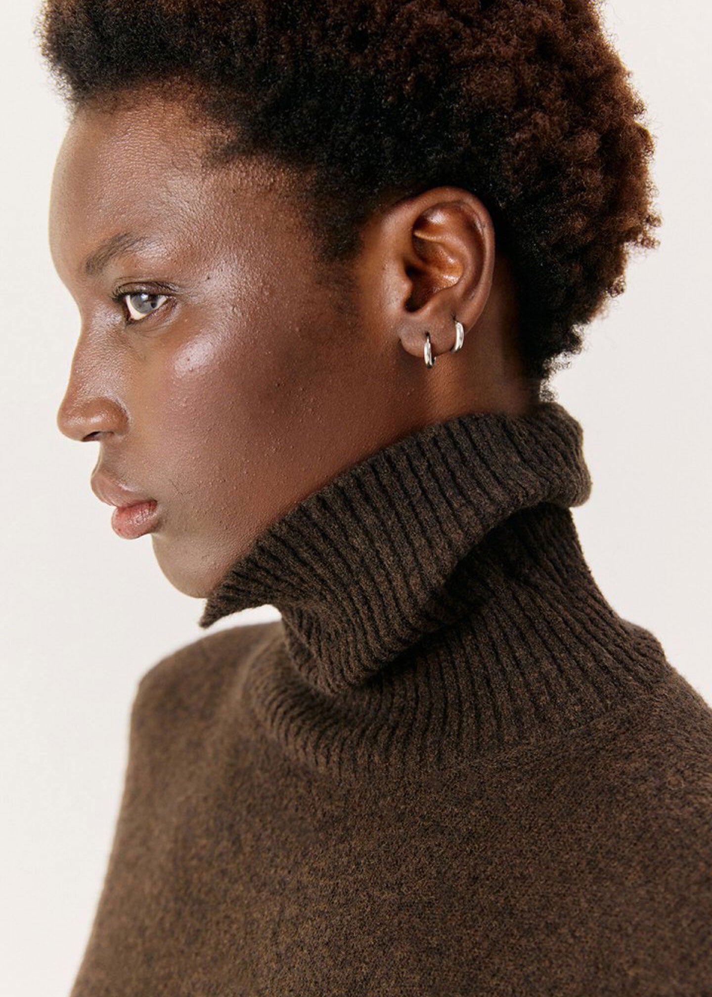 American Vintage Ouity Sweater - Coco Melange