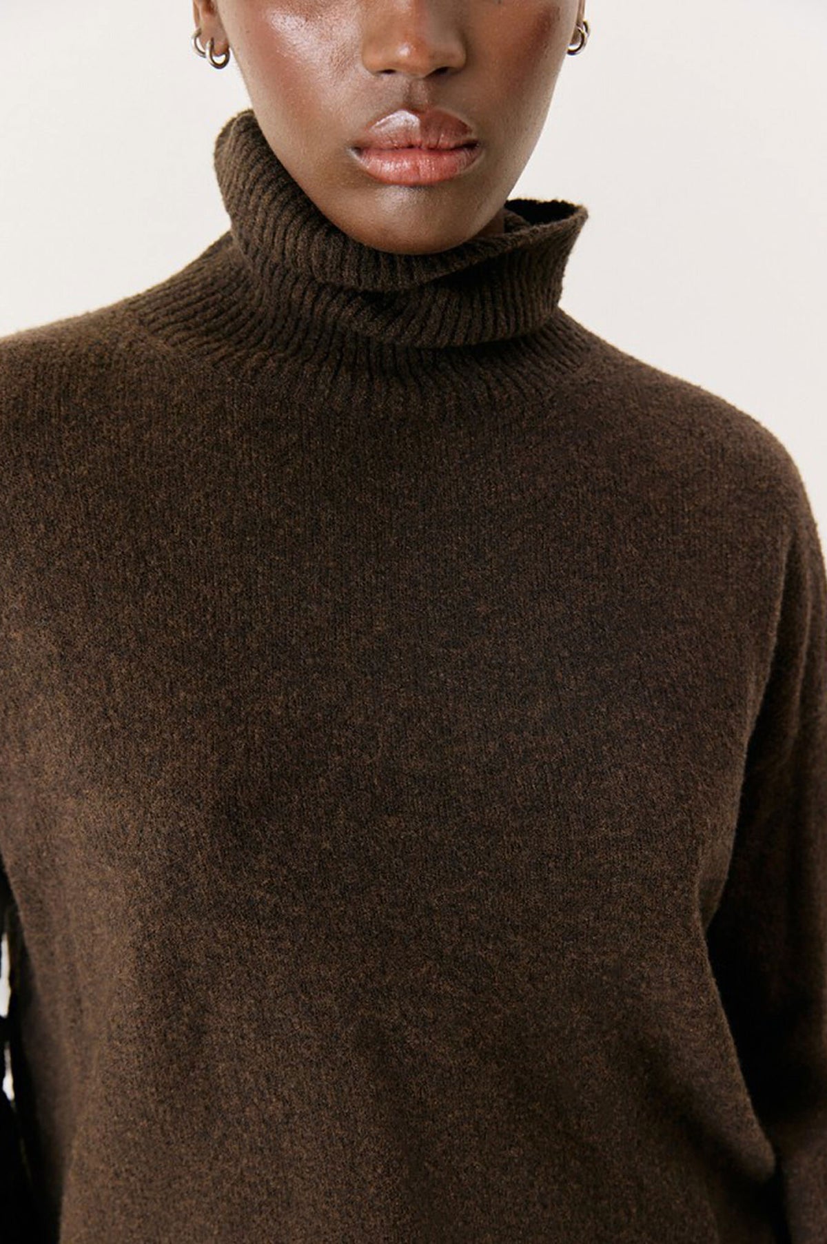American Vintage Ouity Sweater - Coco Melange