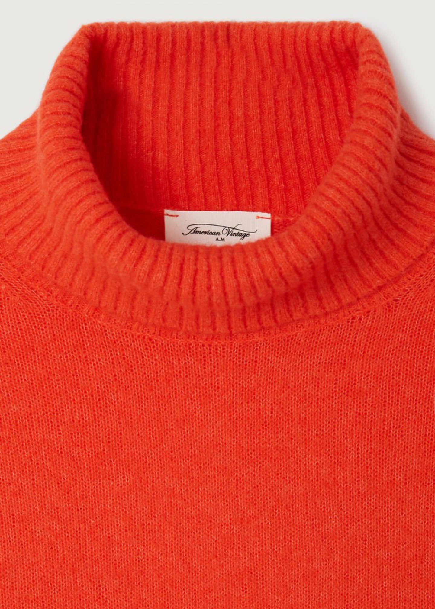American Vintage Ouity Sweater - Gaspacho Melange