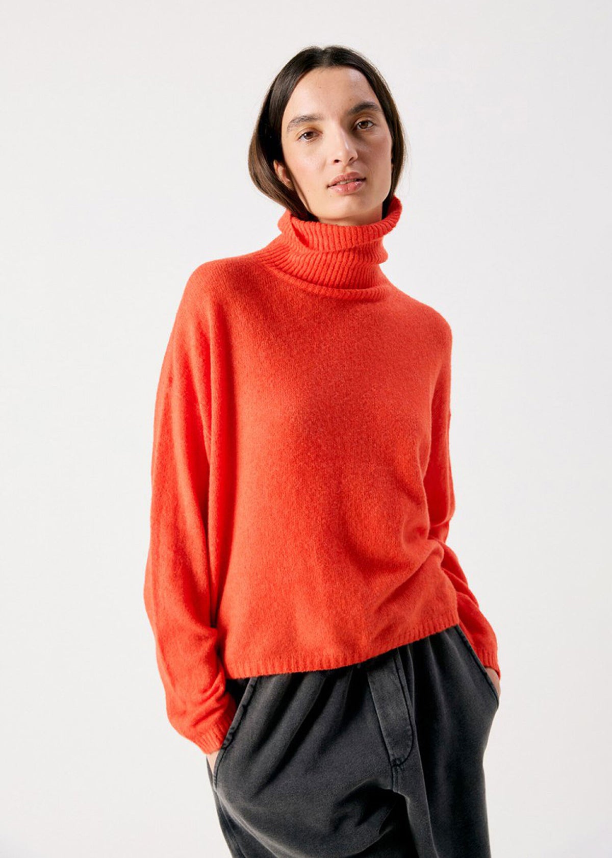 American Vintage Ouity Sweater - Gaspacho Melange