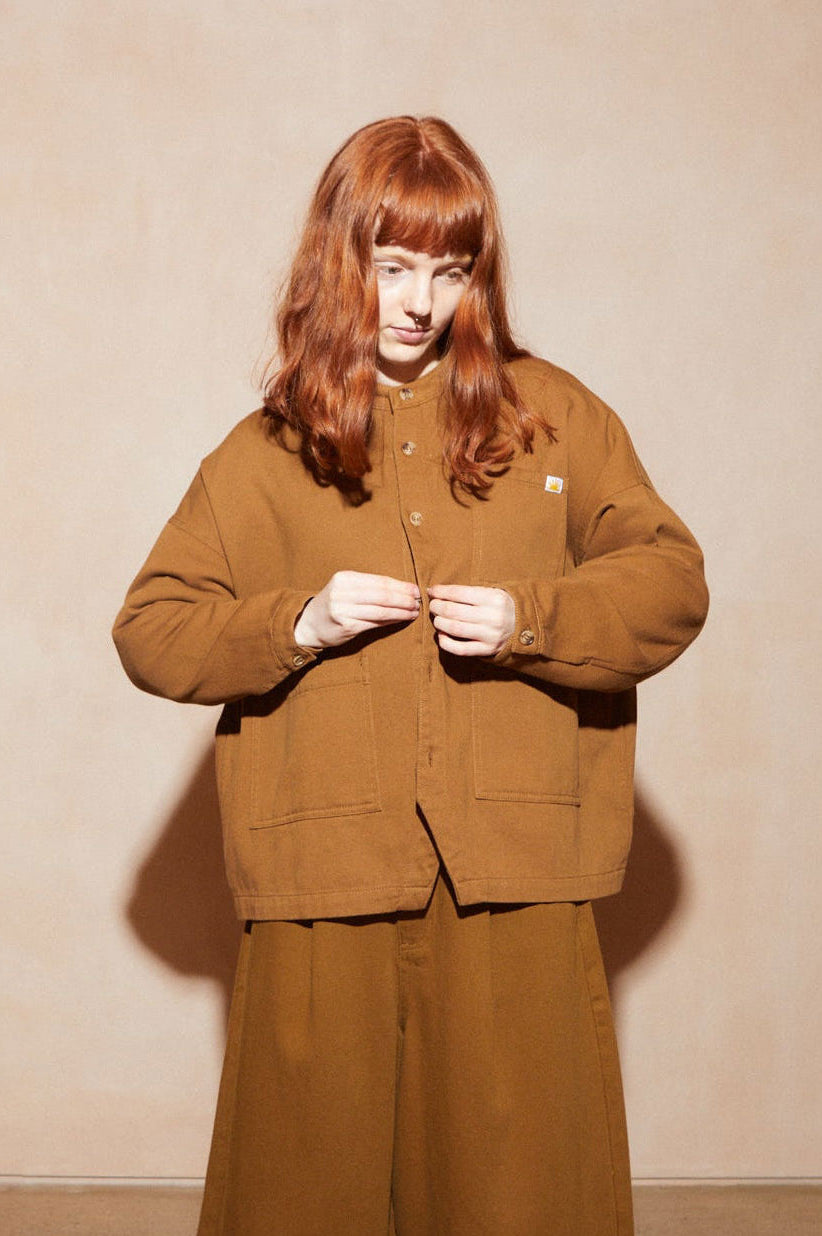 L.F.Markey Oversized Chore Coat - Tobacco