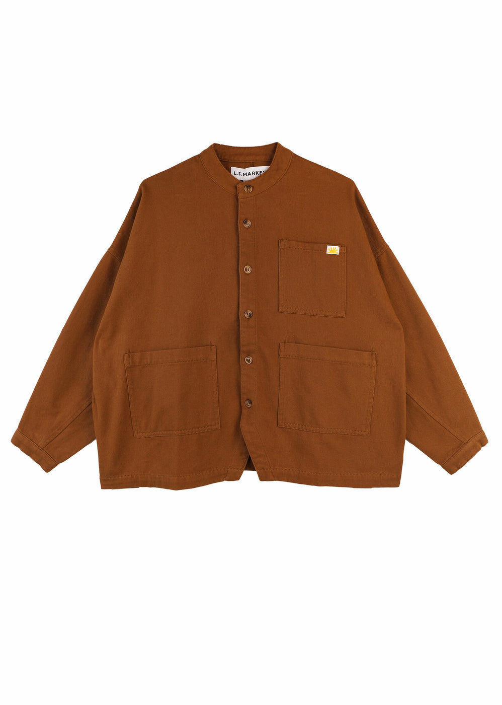 L.F.Markey Oversized Chore Coat - Tobacco