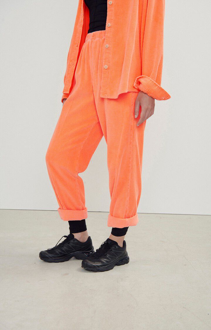 American Vintage - Padow Trousers - Orange Fluorescent