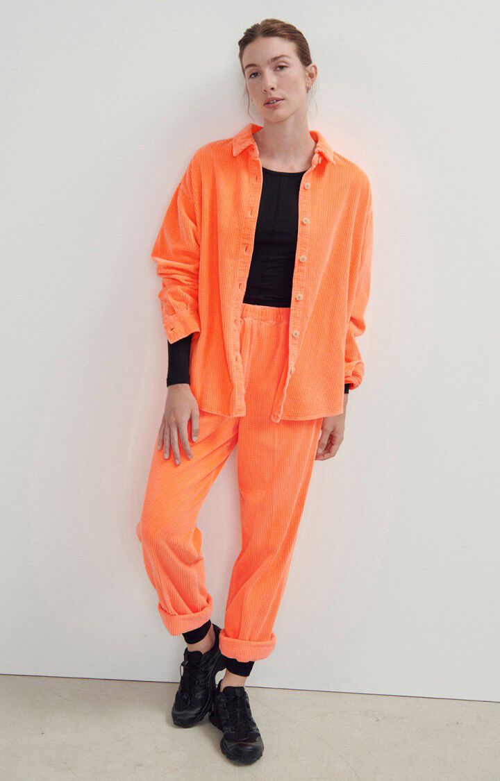 American Vintage - Padow Trousers - Orange Fluorescent