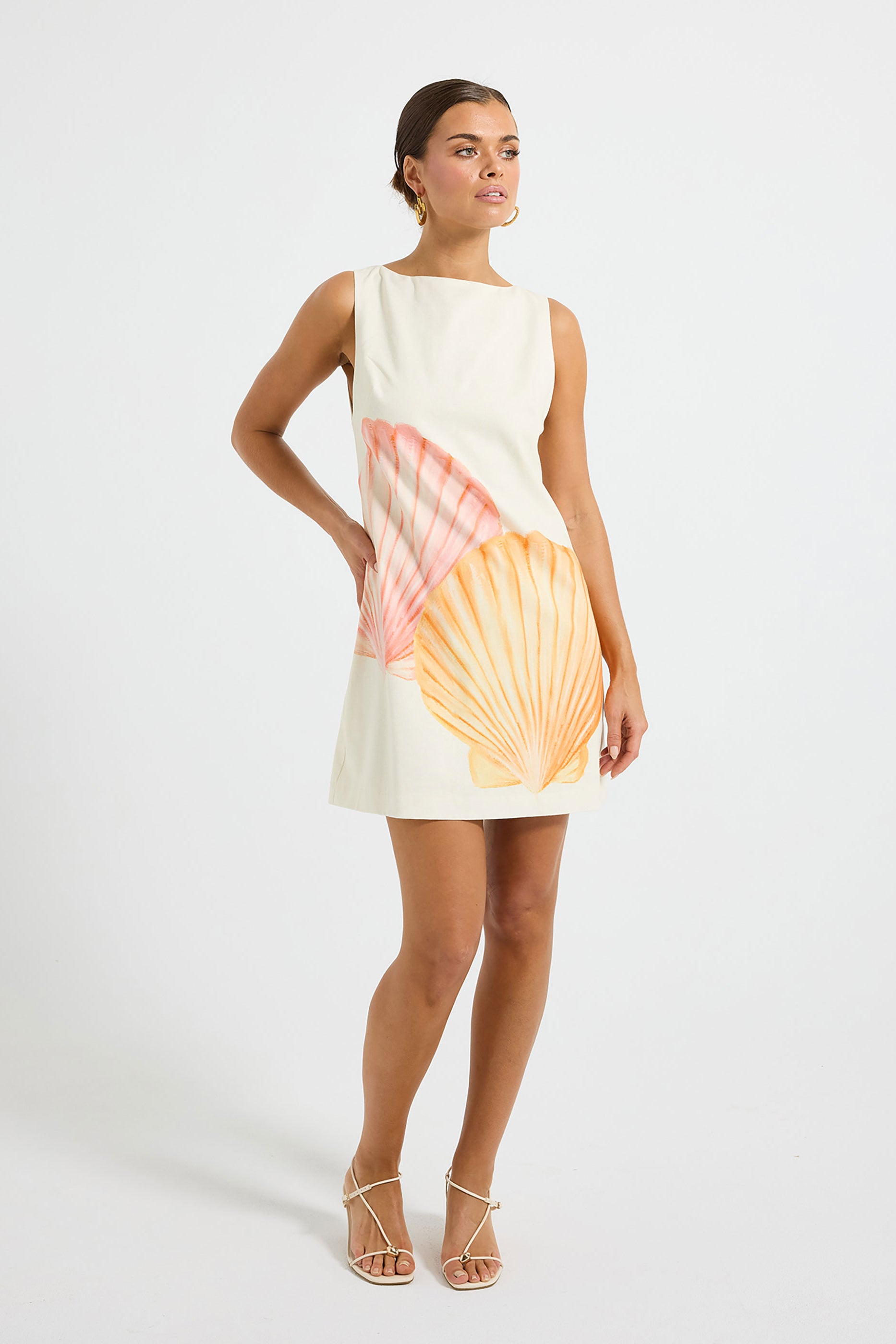 Pasduchas Ariel Shift Mini Dress