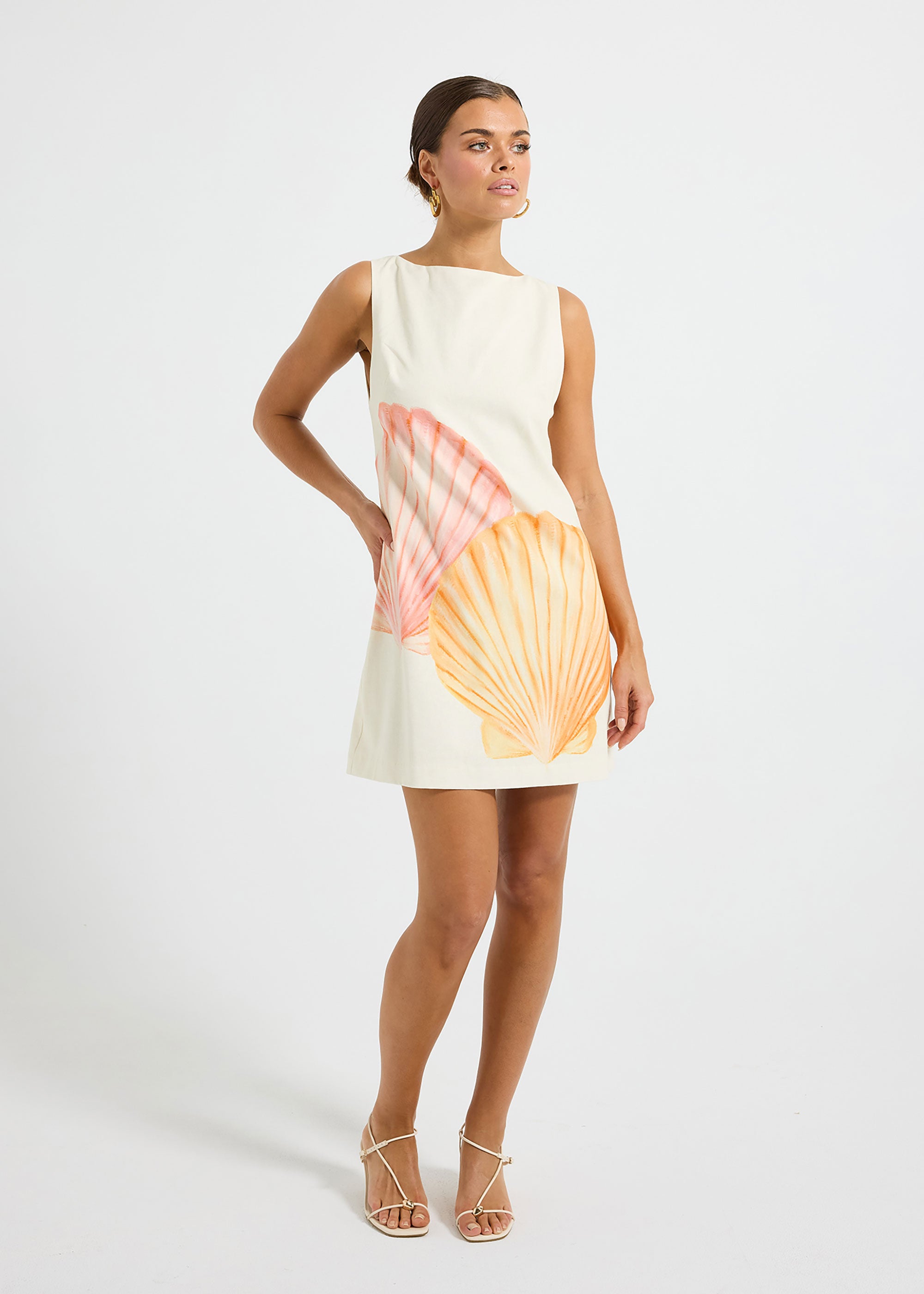 Pasduchas Ariel Shift Mini Dress