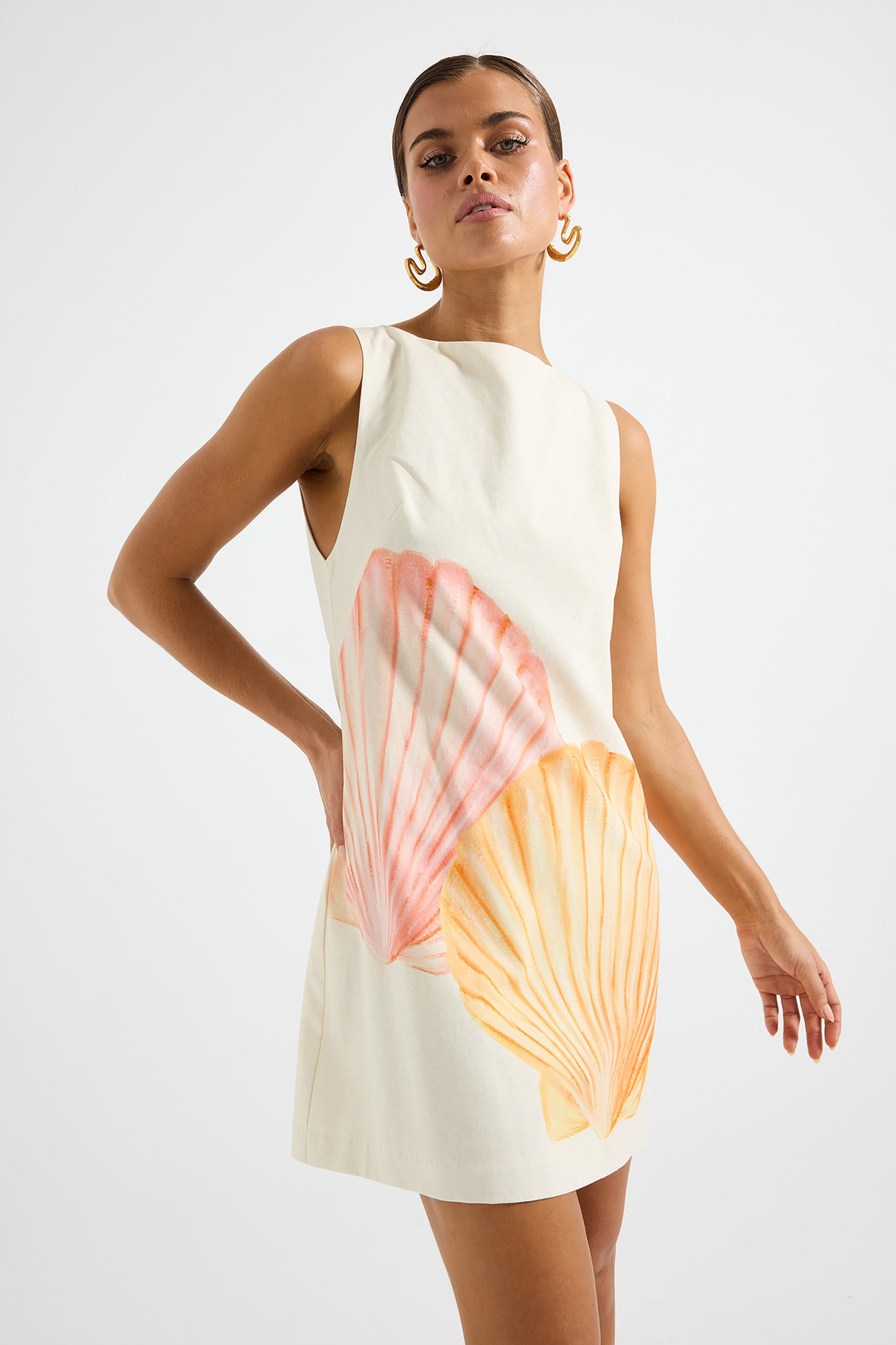 Pasduchas Ariel Shift Mini Dress