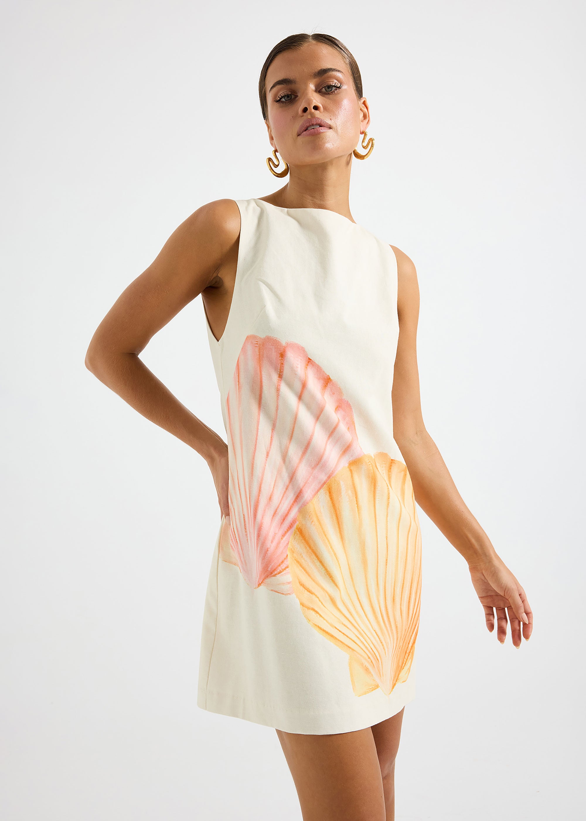 Pasduchas Ariel Shift Mini Dress