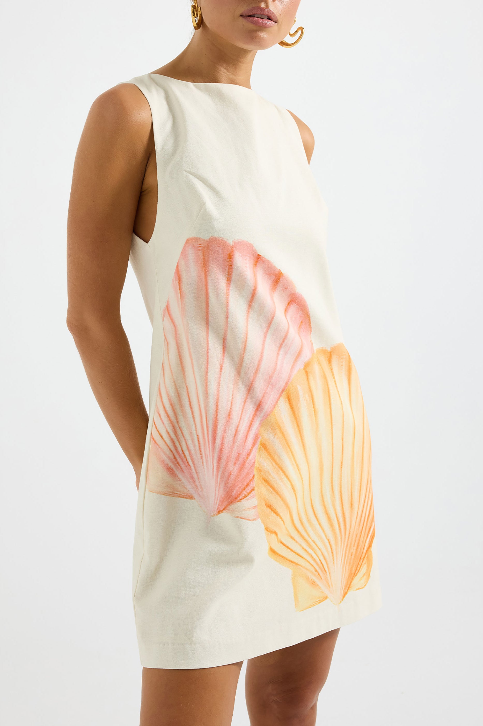 Pasduchas Ariel Shift Mini Dress