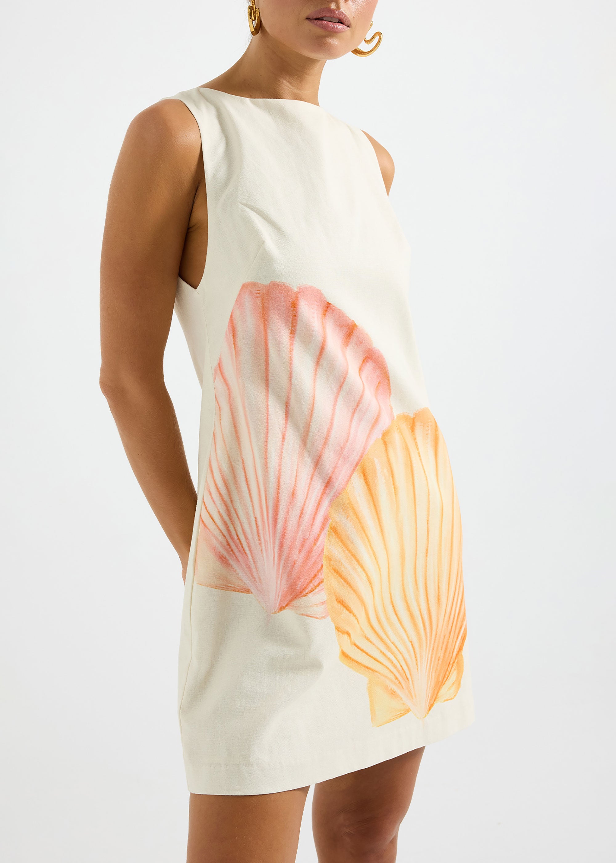 Pasduchas Ariel Shift Mini Dress