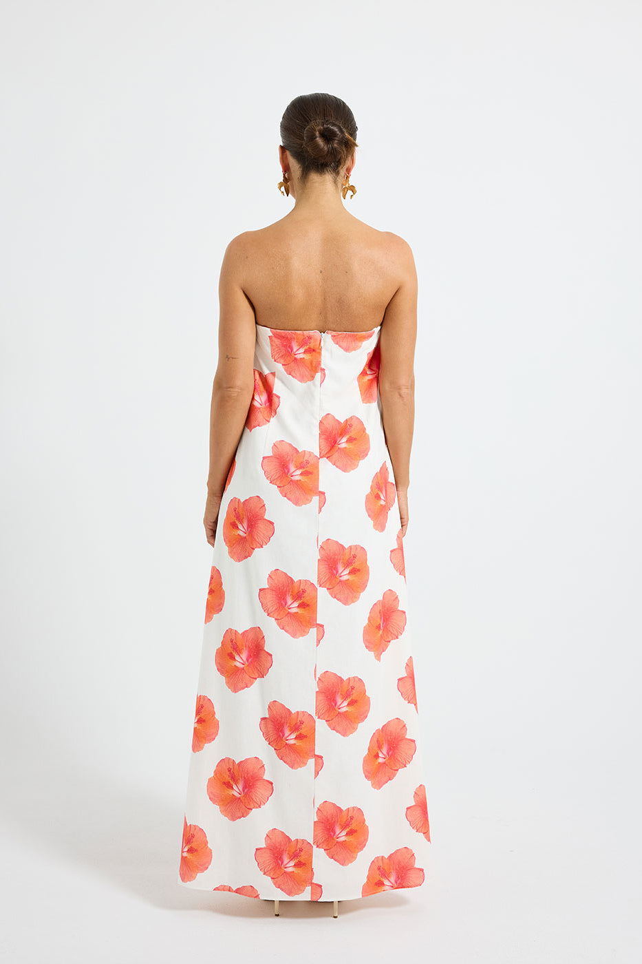 Pasduchas Brielle Strapless Maxi Dress