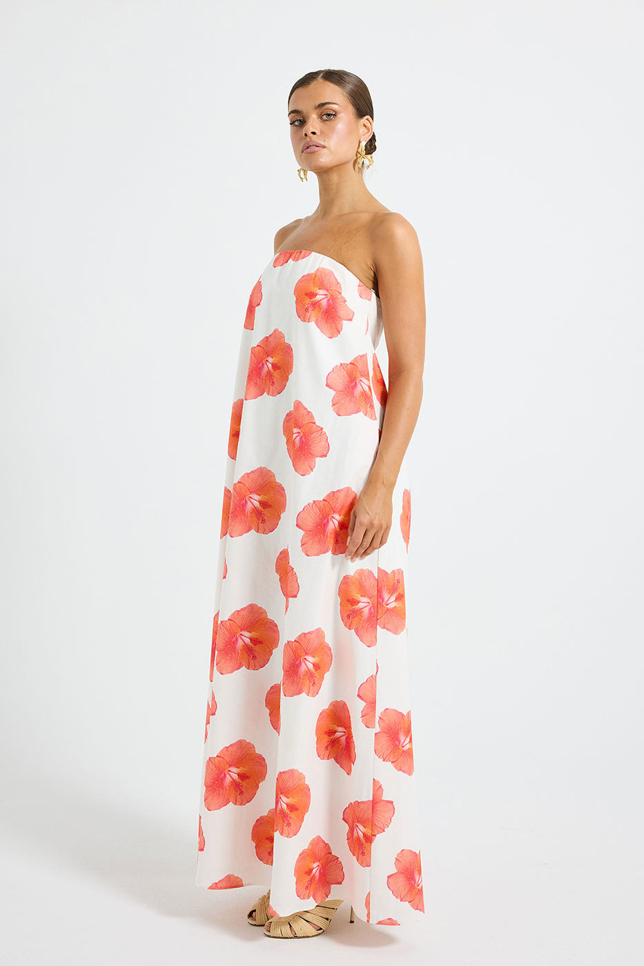Pasduchas Brielle Strapless Maxi Dress