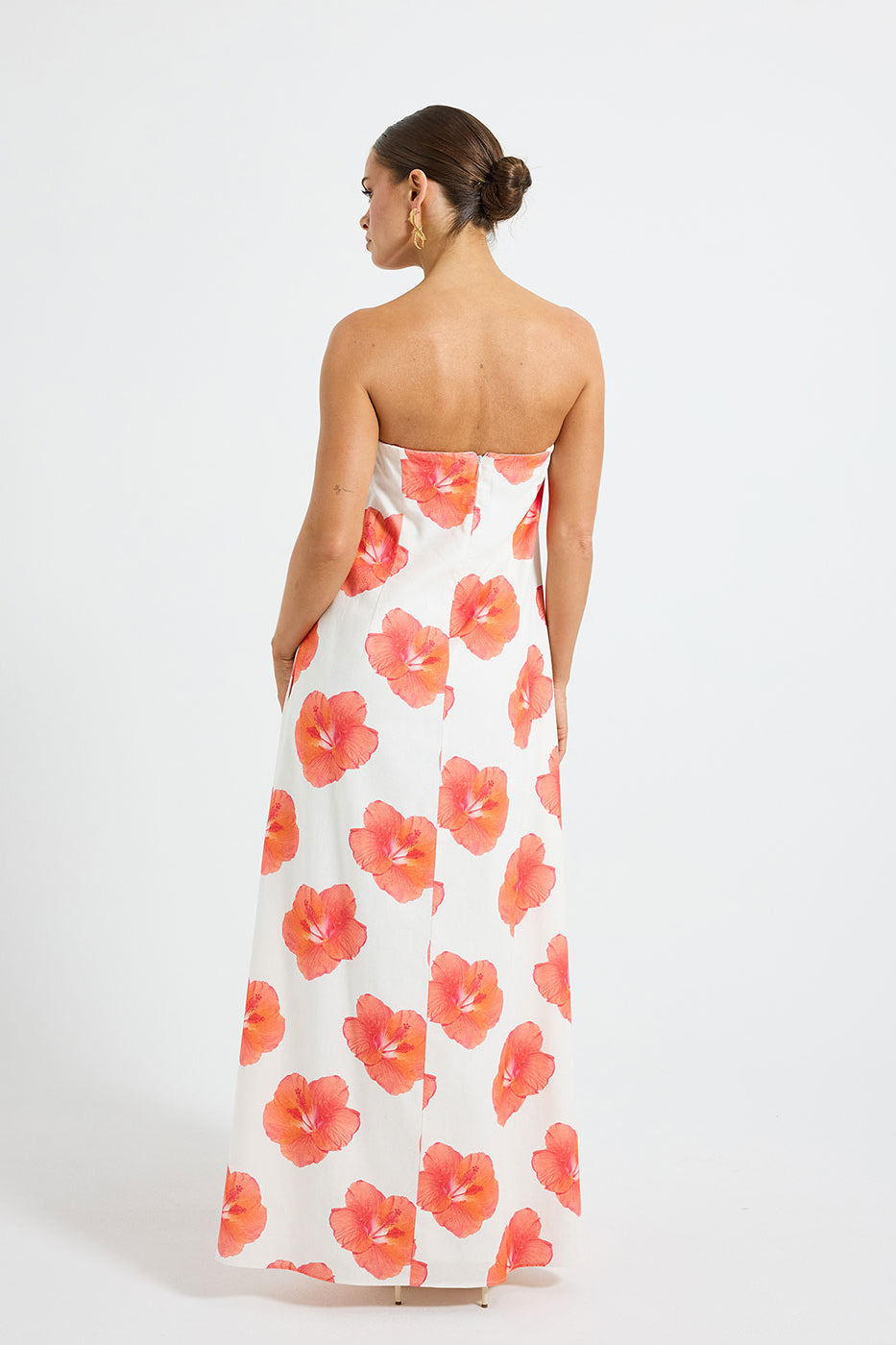 Pasduchas Brielle Strapless Maxi Dress