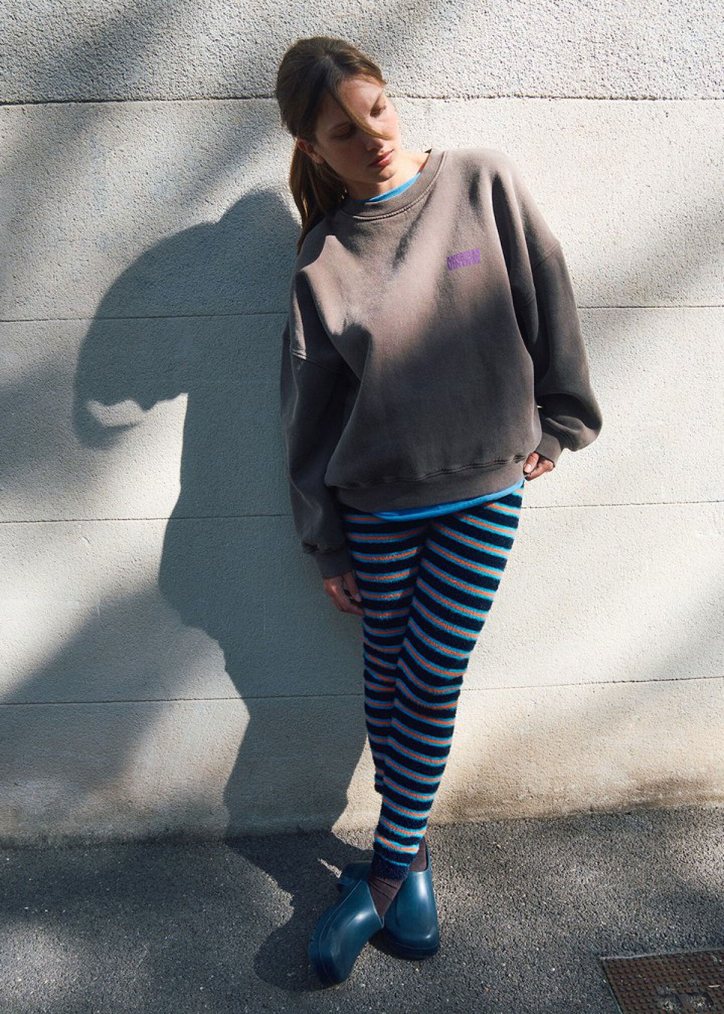 American Vintage Plizzy Sweatshirt - Vintage Chestnut