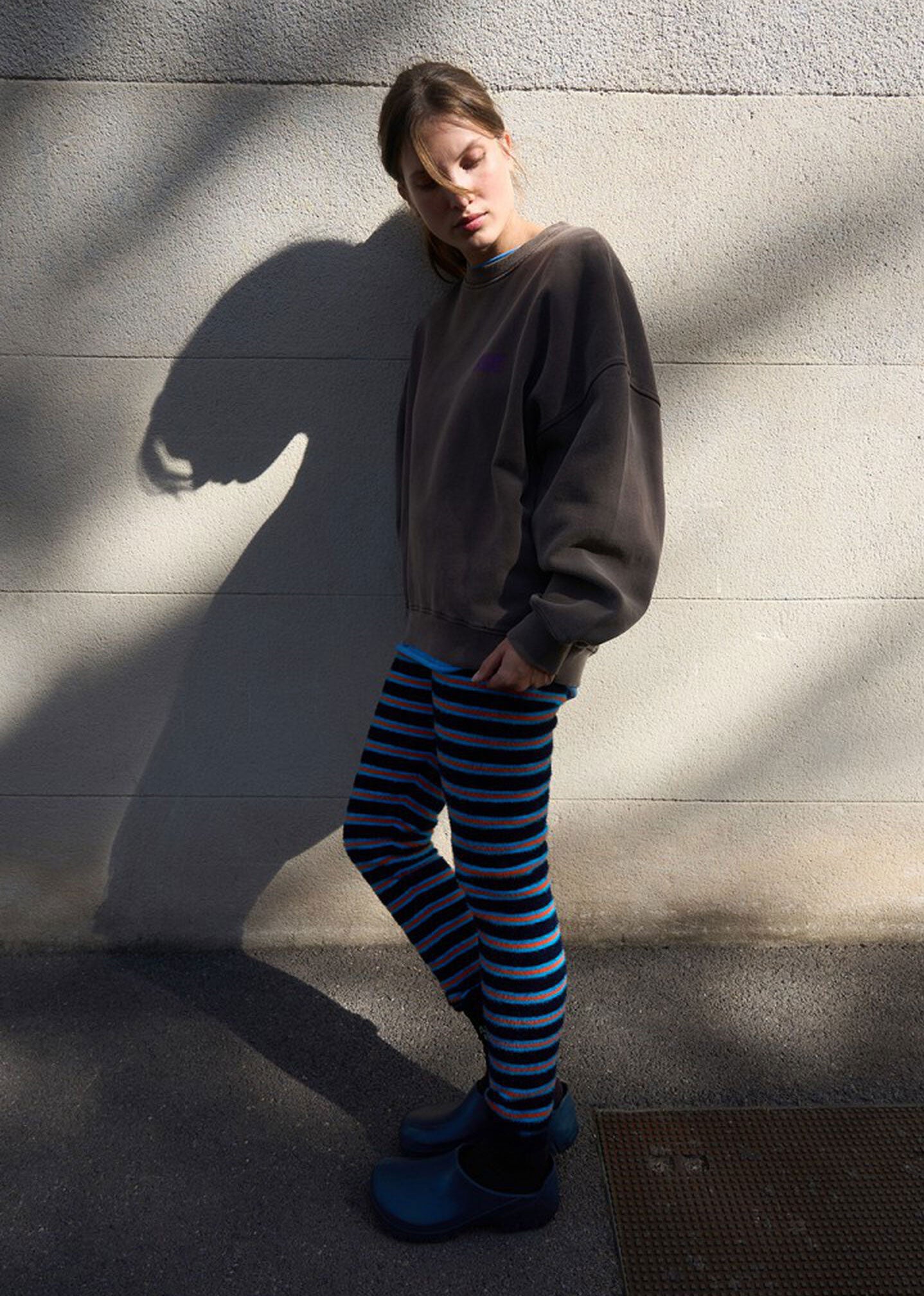 American Vintage Plizzy Sweatshirt - Vintage Chestnut