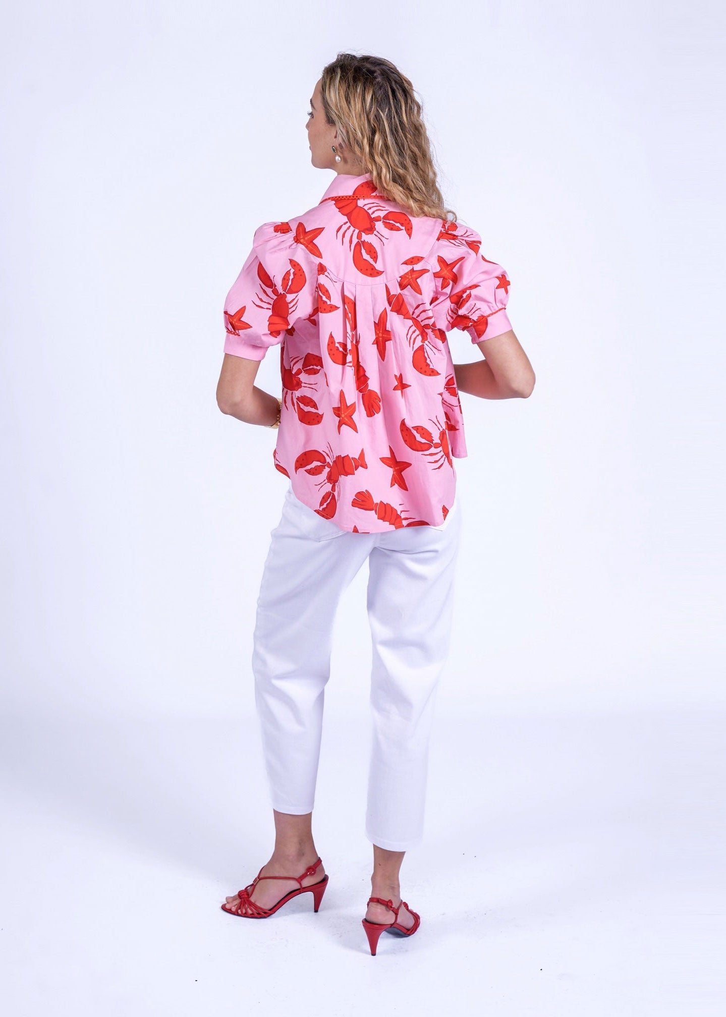 New Day Originals Paddington Blouse - Lobster & Starfish